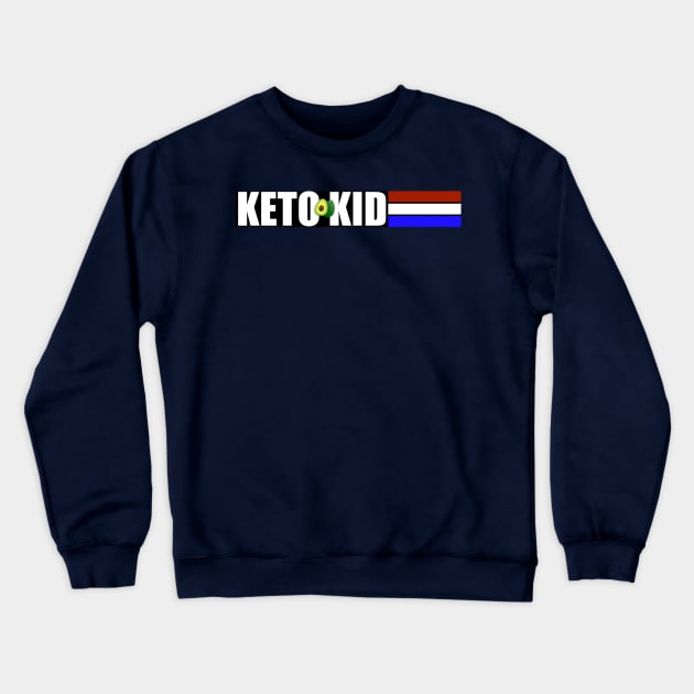 KETO KID - AVOCADO Crewneck Sweatshirt by HealthyKetoKids1